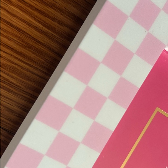 Juicy Couture Pink and White Checkered Photo Frame - Picture 3 of 5